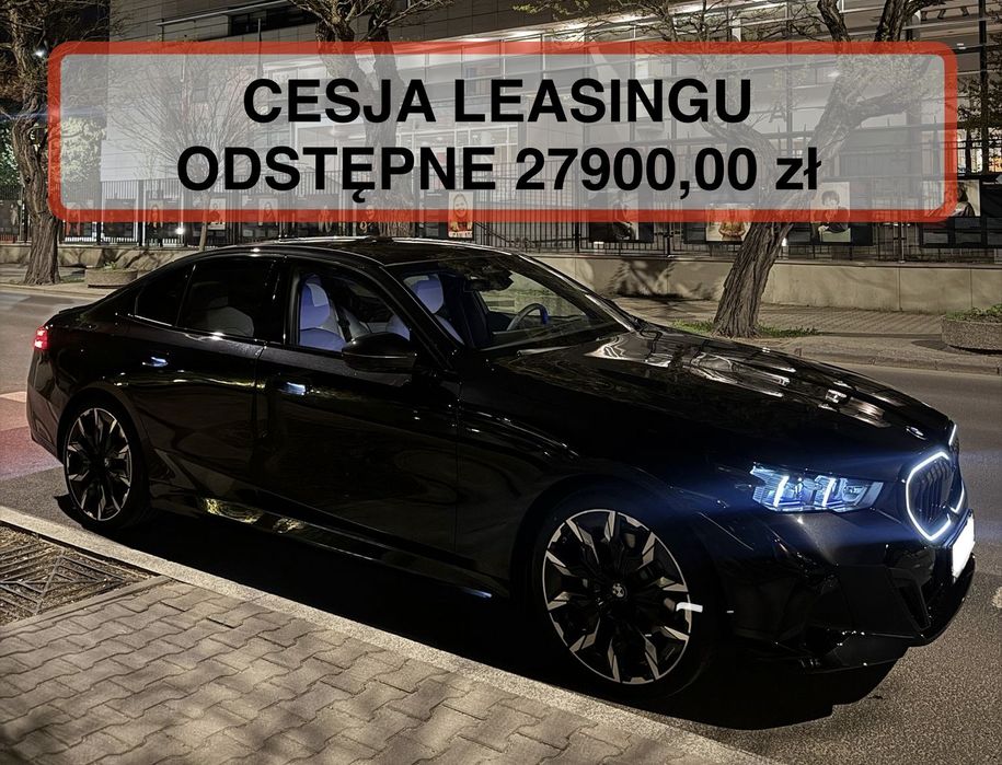 BMW Seria 5 2026 r ,FV23%,Cesja Leasing, 21", Bowers, Panorama,Carbon,HAK
