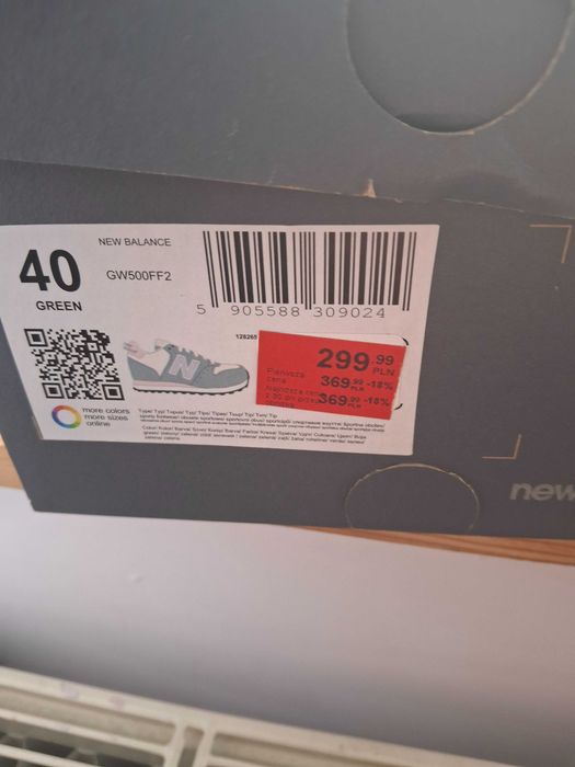 Nowe buty New Balance 40