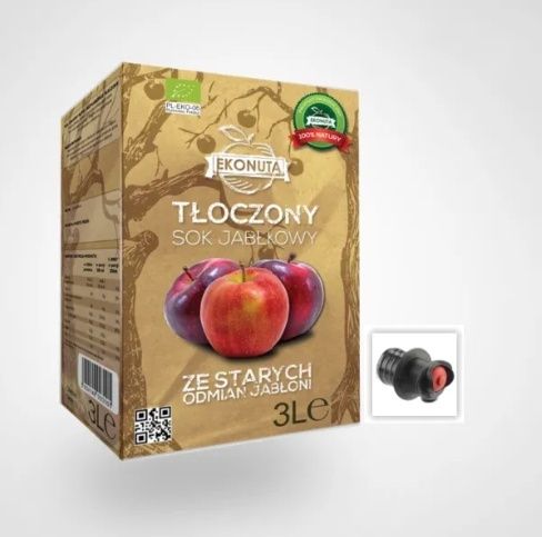 Tradycyjny sok jabłkowy BIO Stare Odmiany - 3l