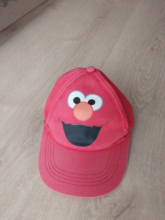 Czapka z daszkiem bawełna Elmo