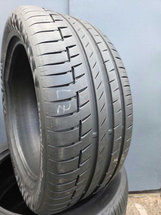 Шини Бу з Європи Літні б/у 255/45 R18 Continental Premium Cont6 6-7mm CK313-22