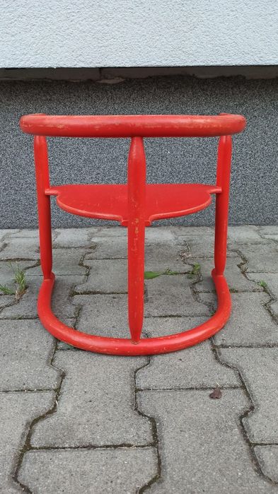Krzesełko dziecięce Anna Karin Mobring Ikea vintage modern PRL lata 60