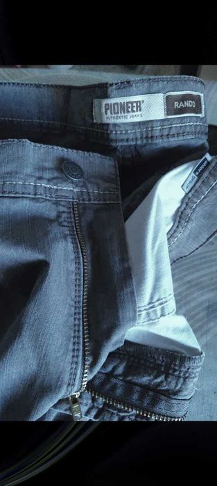 Джинсы (chino лето Pioneer Rando Germany w36 stretch grey.