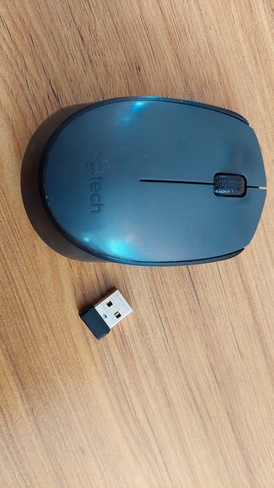 Mysz bezprzewodowa Logitech z adapterem usb myszka