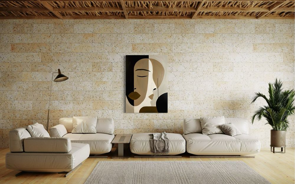 Obraz recznie malowany abstrakcja