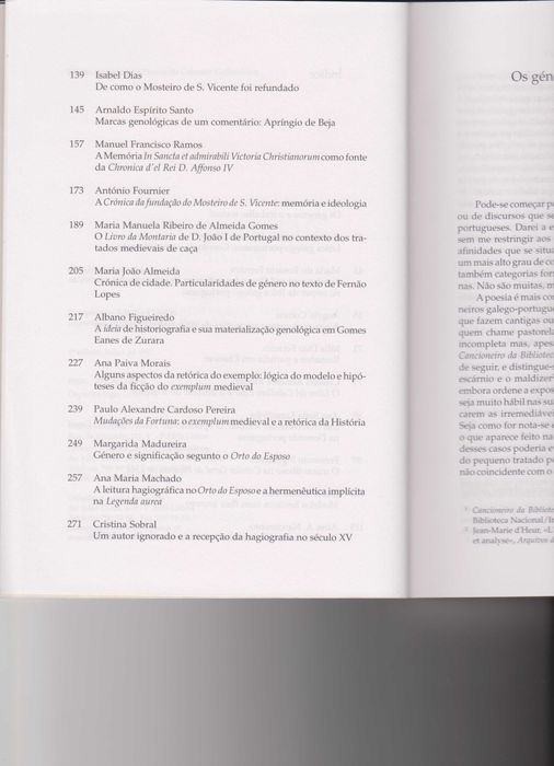 O Género do Texto Medieval