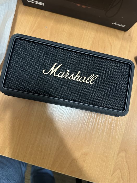Портативні колонки Marshall Emberton II Black and Brass