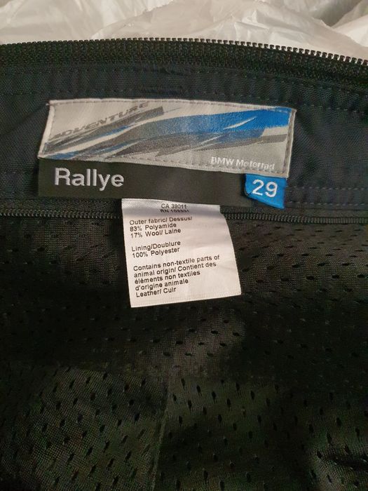 Komplet BMW Motorrad RALLEY  - ROZMIAR XL - JAK NOWY!