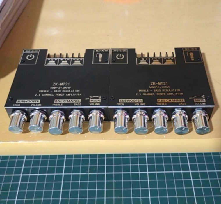 Original ZKMT21 Ultra Акустический усилитель звука 2.1 підсилювач 200W