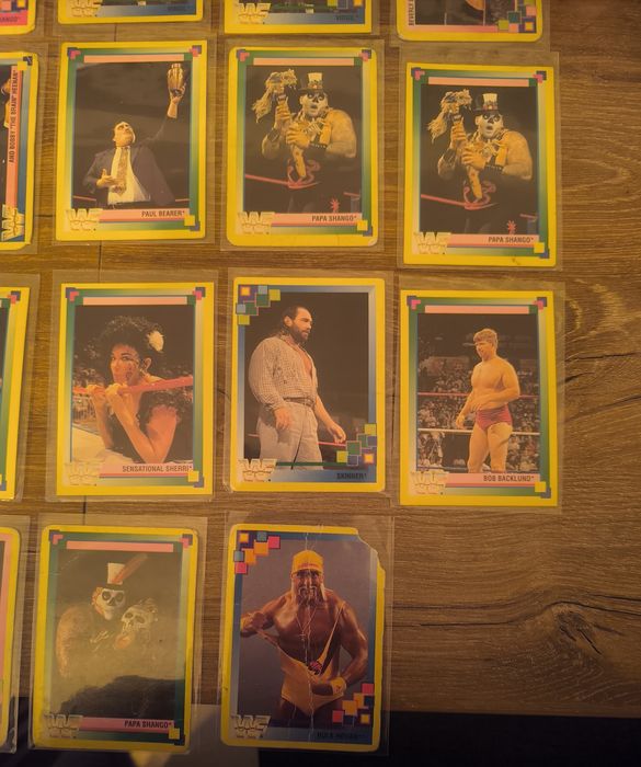 Karty WWF Wrestling Merlin z 1993