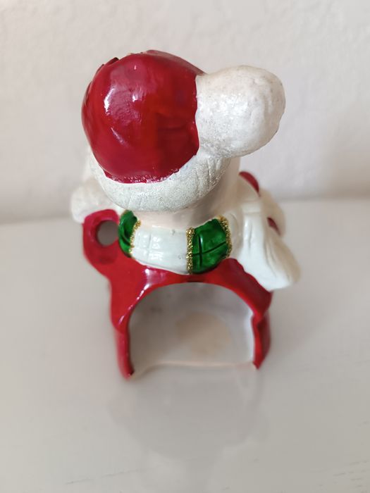 Підсвічник новорічний "Сніговичок"