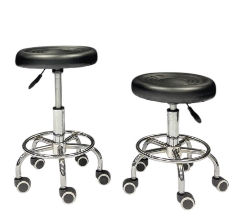 Стілець на колесах — для майстра, косметолога, зручний