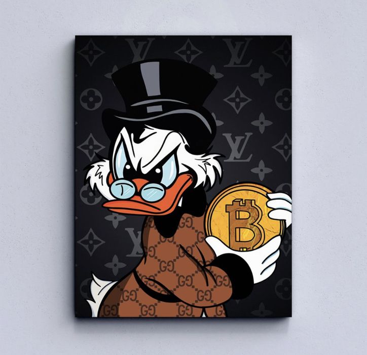 Картина bitcoin Alec Monopoly та інші