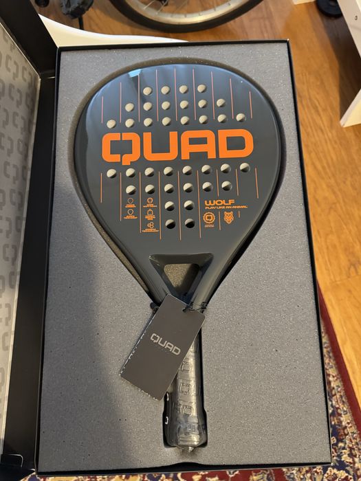 Raquete Quad Wolf Nova com Garantia