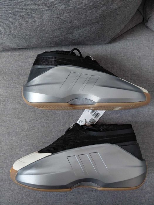 adidas Crazy IIInfinity Silver Metallic Black Cream