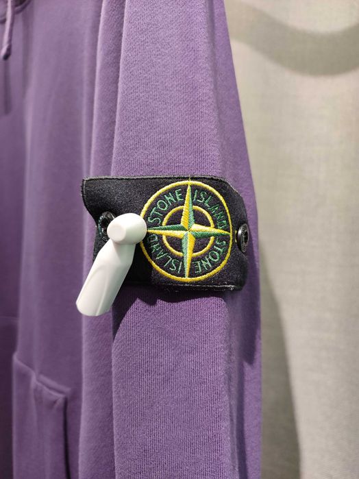 Худі STONE ISLAND 64151 Classic Hooded Sweatshirt Purple SI0140-PR
