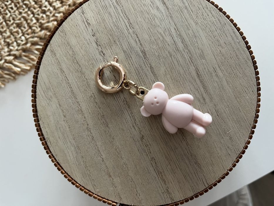 Breloczek zawieszka keychain różowy Miś Tous nowy