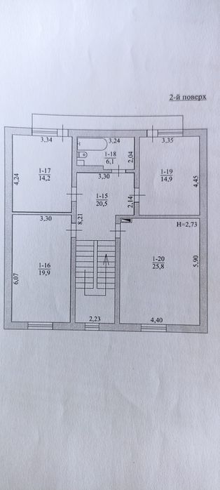 Дом 300 м². 6 комнат. Газ, элек.380 В.