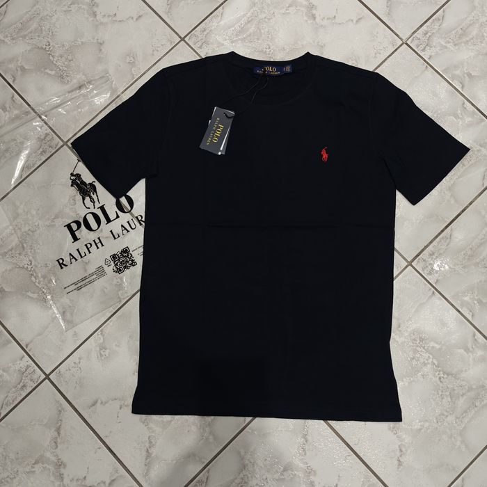 Granatowy męski t-shirt Polo Ralph Lauren w rozmiarze L