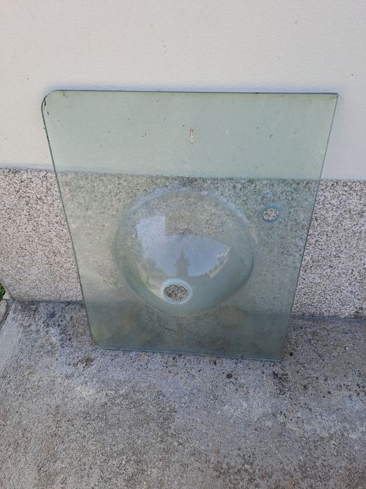 Lavatório vidro fosco