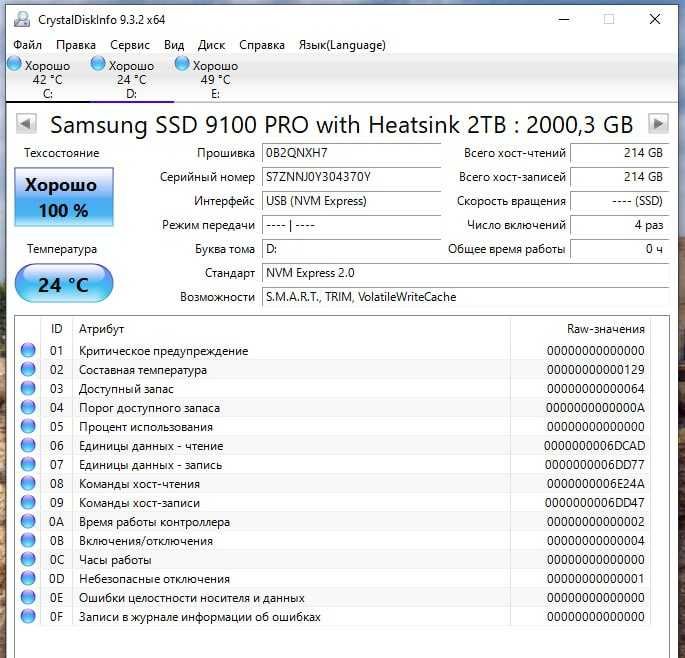 SSD Samsung 9100 PRO 2TB