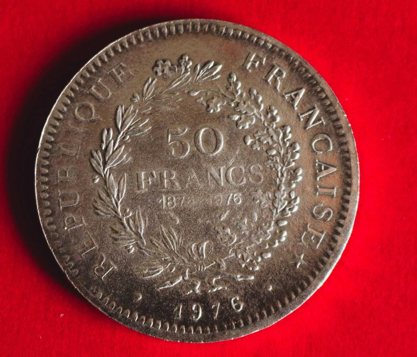 Republique Française 50 Francs 1876 a 1976