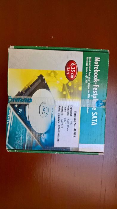 Samsung SpinPoint 1TB HN-M101MBB  - 2.5 '' -nowy - Box -1 TB - S-ATA