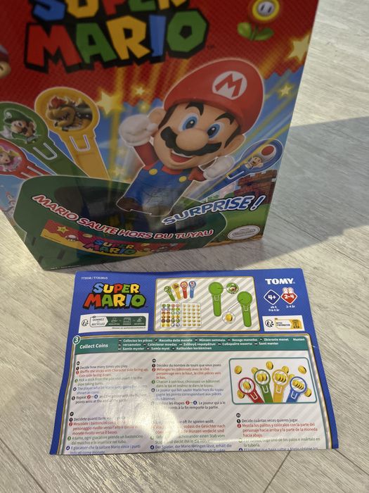 Настільна гра Pop Up Super Mario TOMY оригінал Nintendo