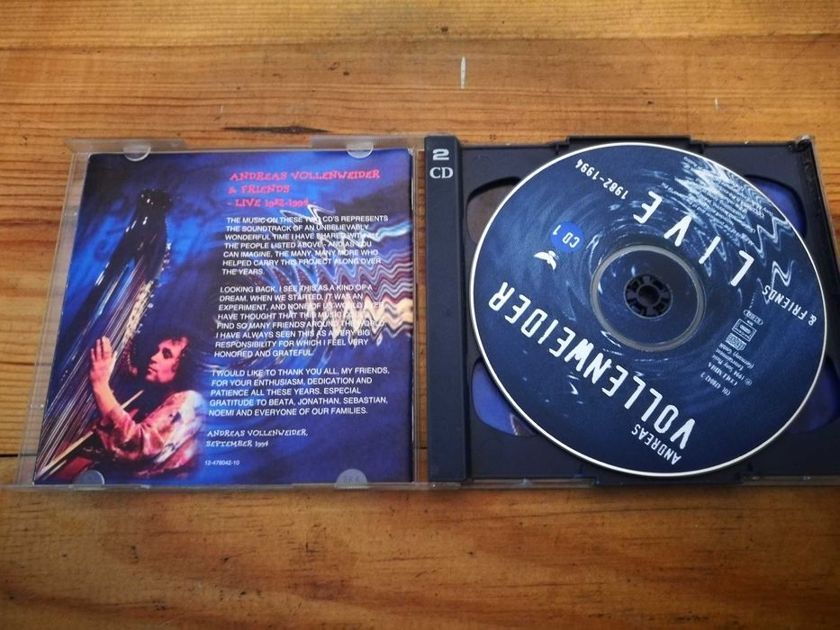 Andreas Vollenweider & Friends	- Live  2XCD