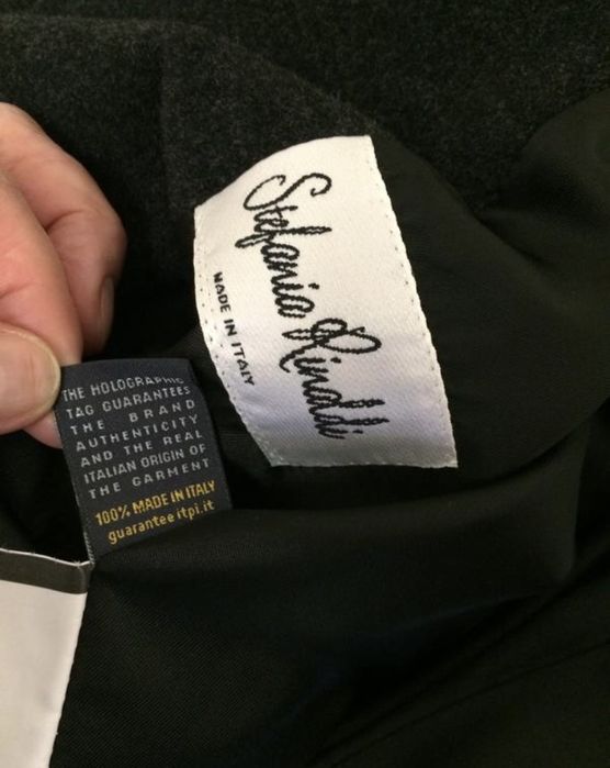 Пальто шерсть кашемир stefania rinaldi italy