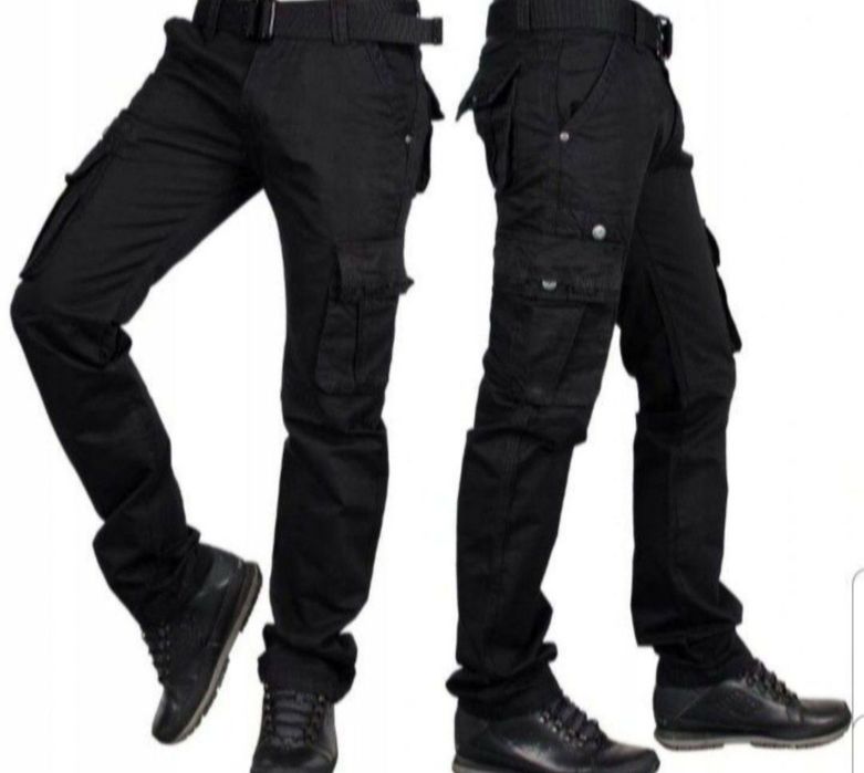 Czarne bojówki firmy Iteno