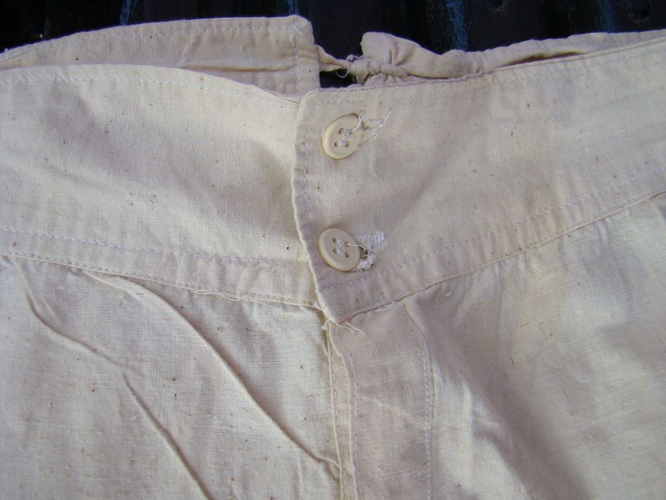 Белье армейское летнее (кальсоны) льняное 1968 г.в. из СССР.