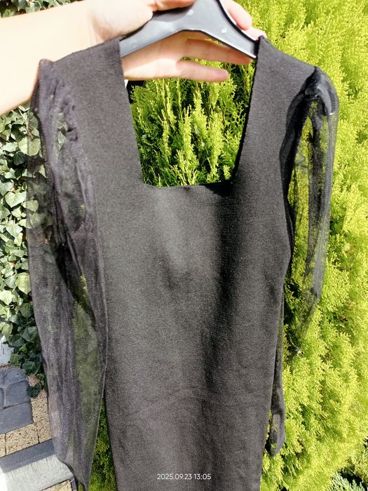 Sukienka mini DeeZee prążek S