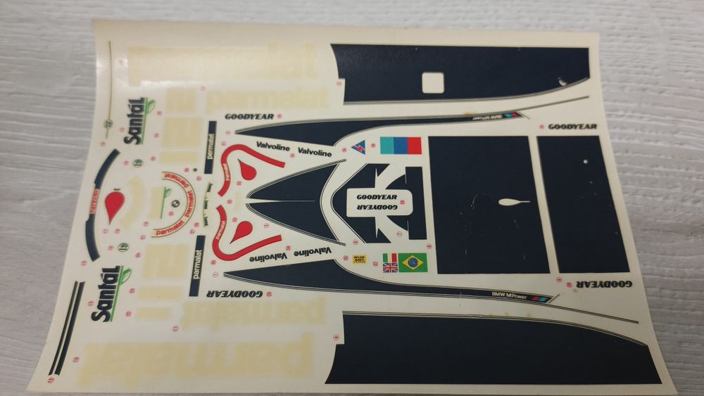 Сборная модель Tamiya Brabham BT50 BMW turbo