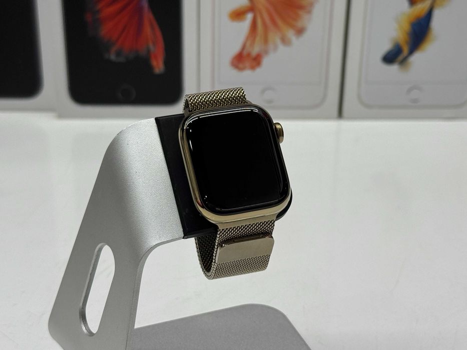MAГAЗИН Apple Watch Series 9 41mm Stainless Steel Gold Trade-In/Oбмeн