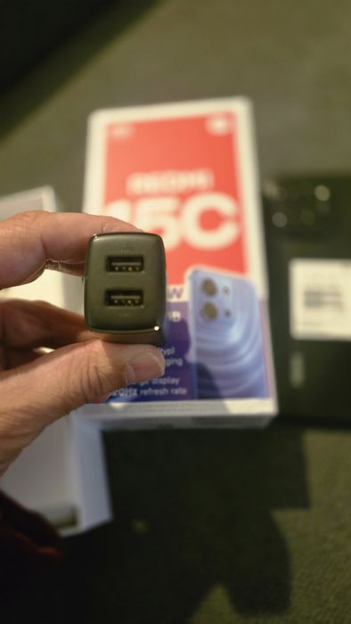 REDMI 15C 8GB/128 GB,50 MPX,NOVO ,carregador  duplo oferta