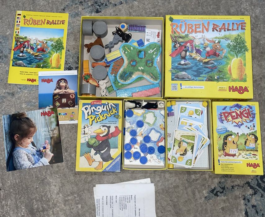 Настольные игры Haba Ravensburger Ludattica крупный пазл оригинал