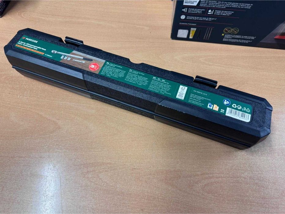 Chave dinamométrica com acessórios - PARKSIDE