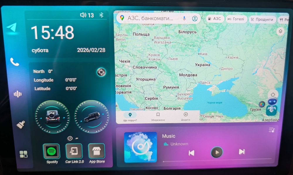 Магнітола FYT 7870 MEKEDE M7 Plus, 2000х1200 QLED, 8-ядер, 6+128 GB