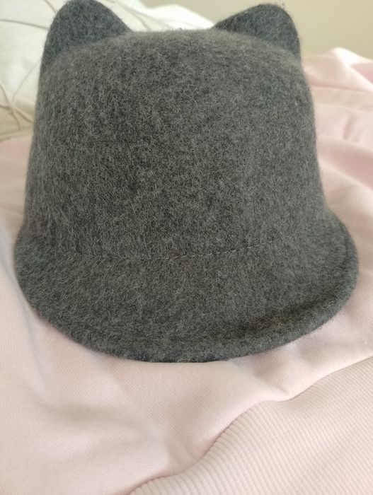 Kapelusik MANGO dziewczęcy 56/57 cm