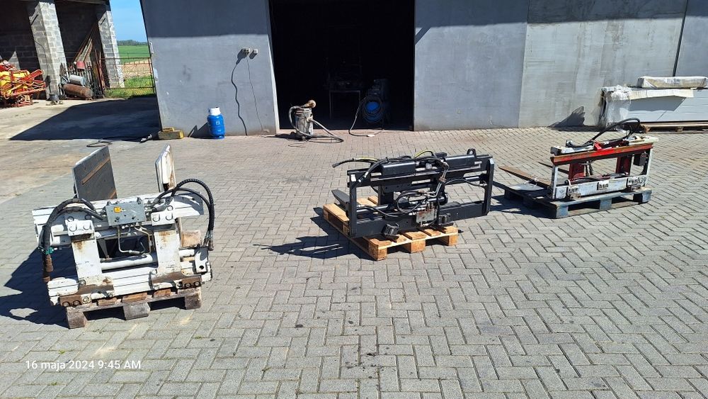 Pozycjonery KAUP chwytak ścisk CASCADE paletyzer wózek widłowy