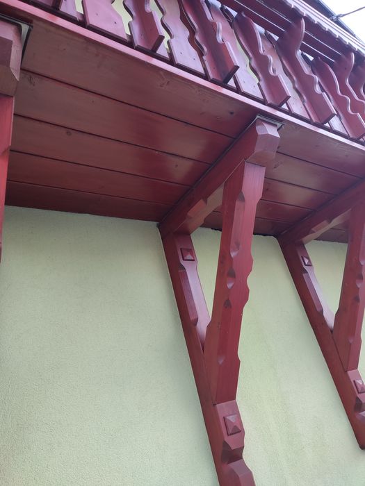 Balkon drewniany gotowy