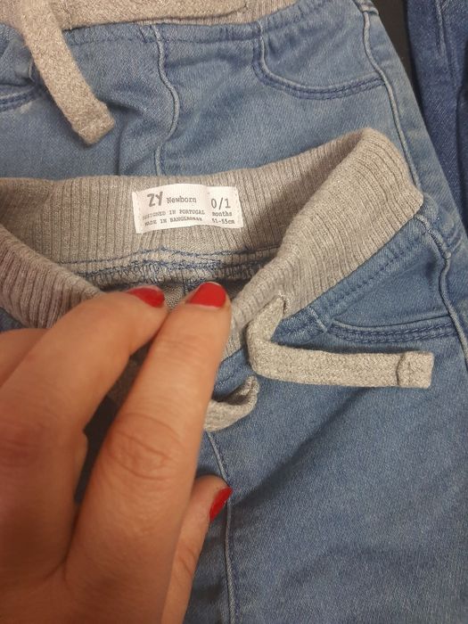 Calças e jardineiras bebé (gémeos) dos 0- 12 meses