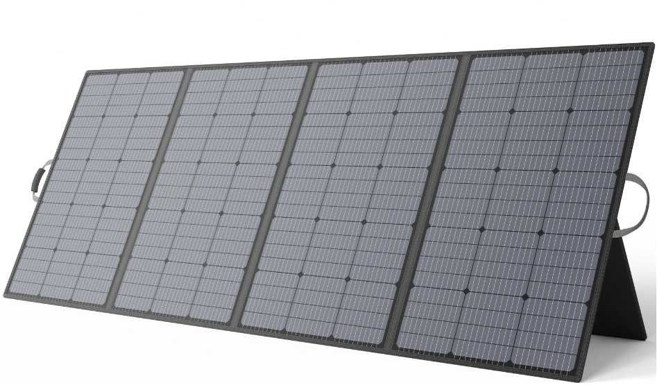 Painel Solar Dobrável 220W 40V Monocristalino Alto Rendimento
