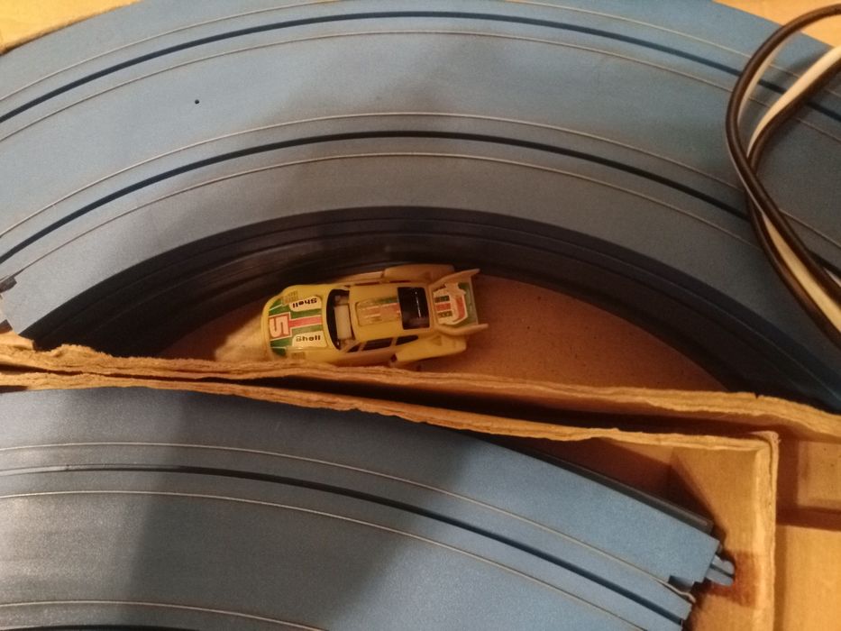 Pista de carros vintage