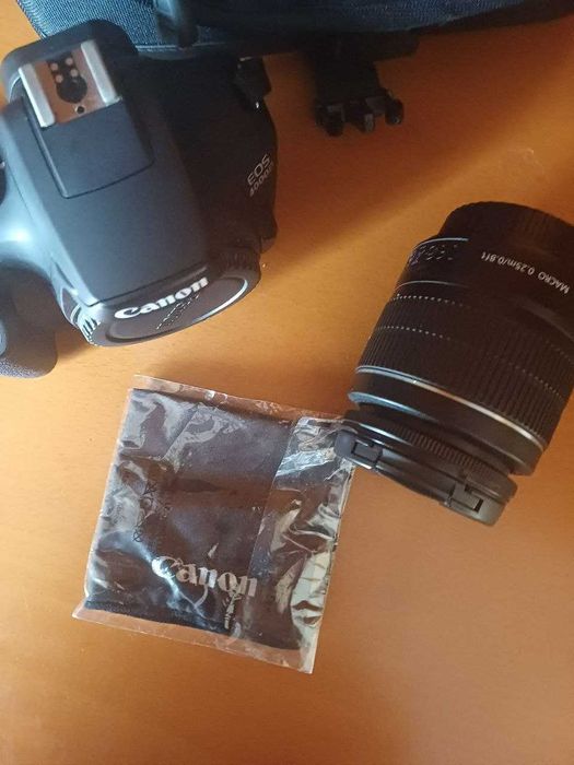 Kit Máquina fotográfica canon eos 4000d