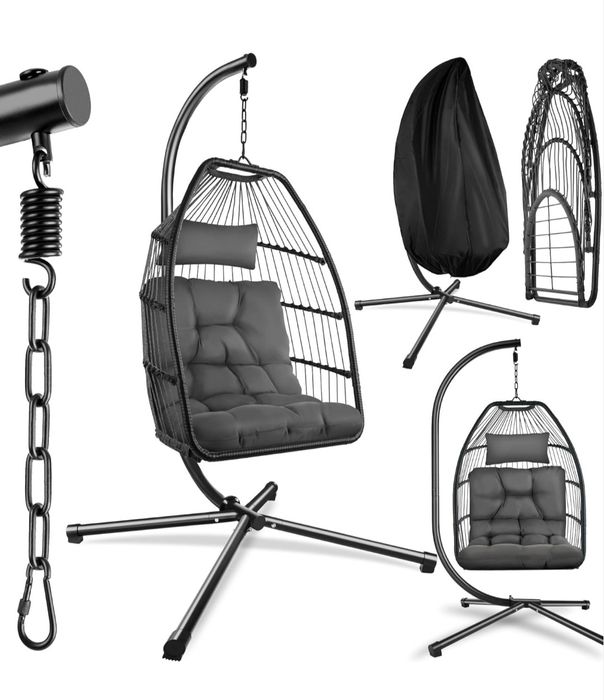 Cadeira de baloiço de jardim nova