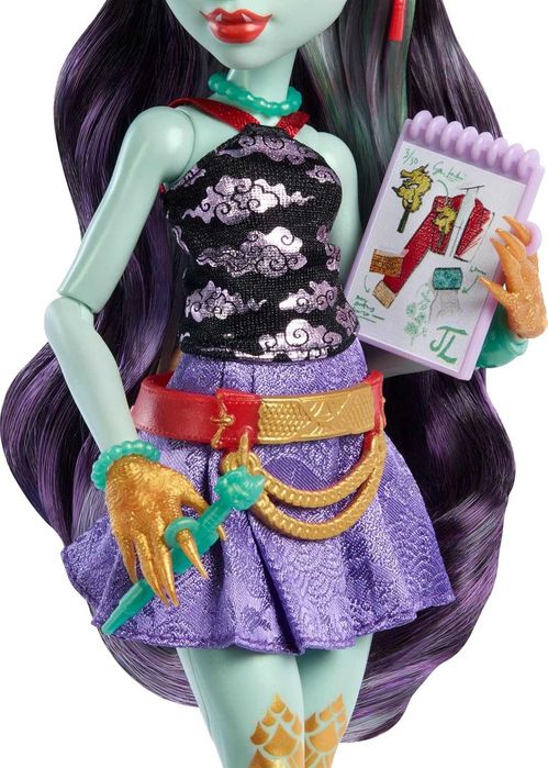 лялька Монстер Хай Джинафайр кукла Monster High Jinafire HYV58