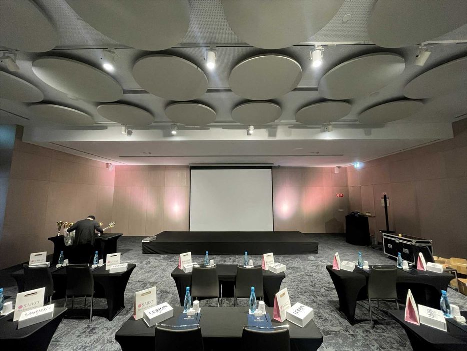 Soluções audiovisuais para eventos corporativos