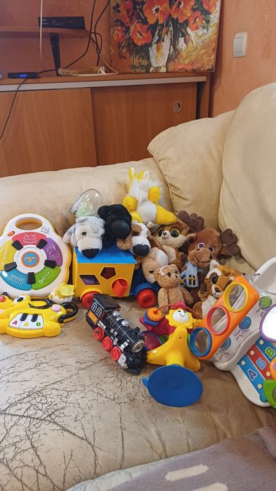 Игрушки детские б/У  ПАКЕТ!!!